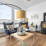 Penthouse Hygge Mit Meerblick - 아파트 *