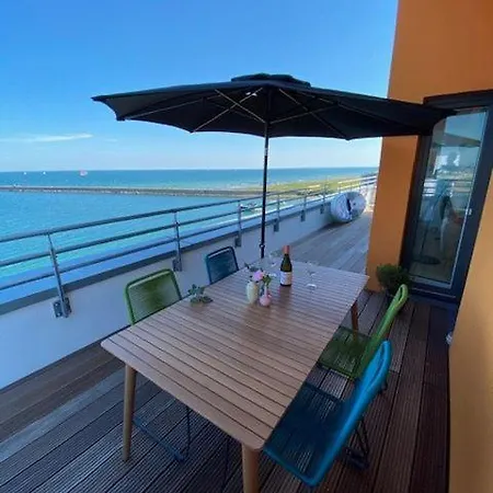 Penthouse Hygge mit Meerblick - Olpenitz Appartement Olpenitz